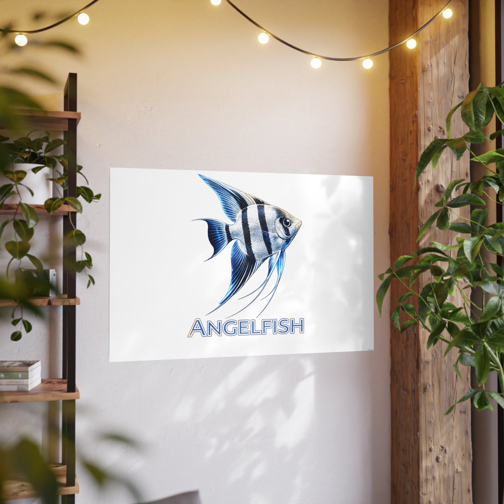 Angelfish – Premium Satin Photo Art Poster