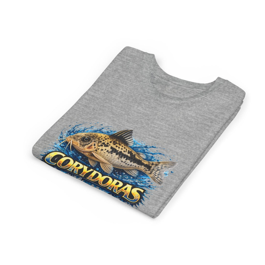 Corydoras Fish Youth Tee – Cute Aquarium Catfish Graphic Shirt