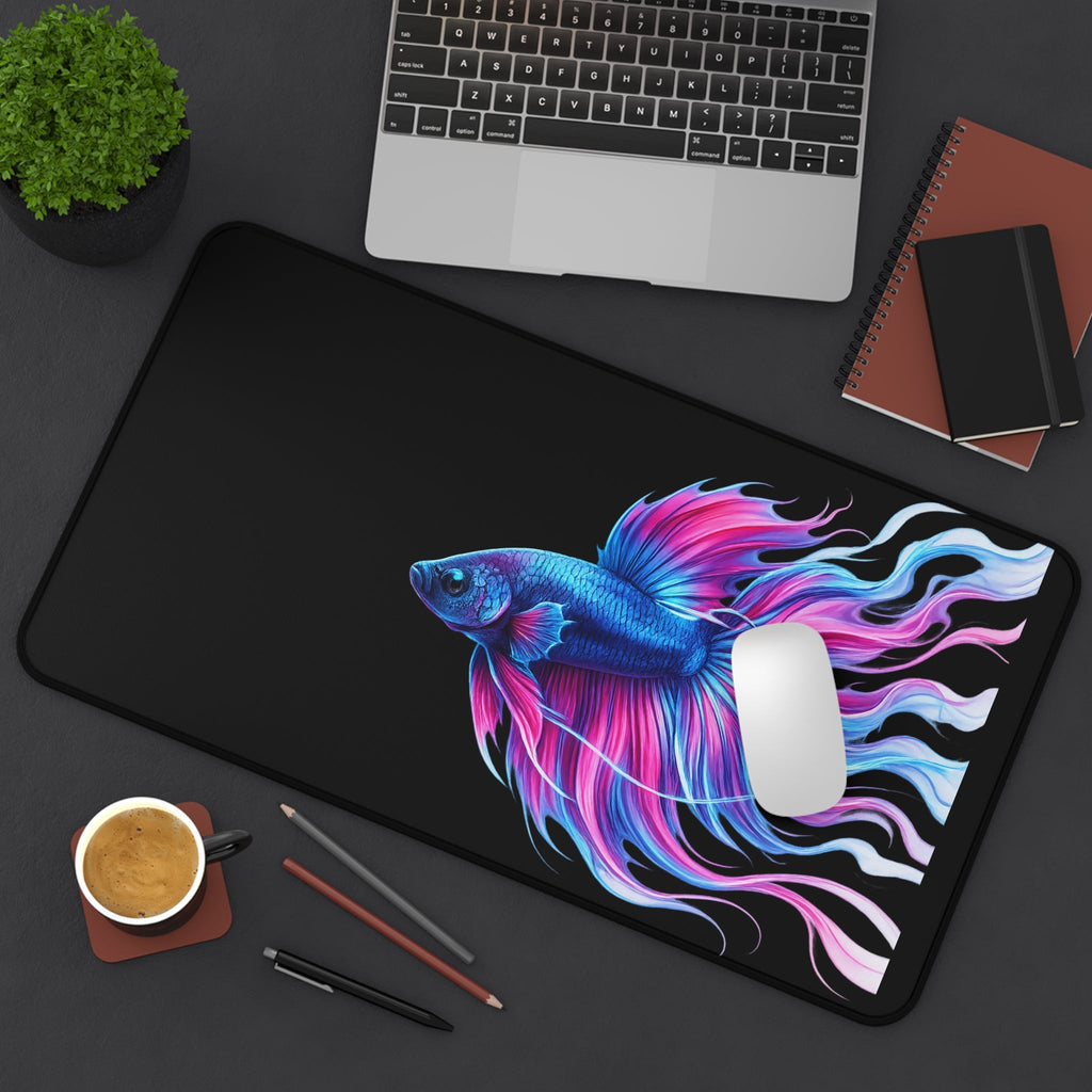 Electric Paint Betta Desk Mat