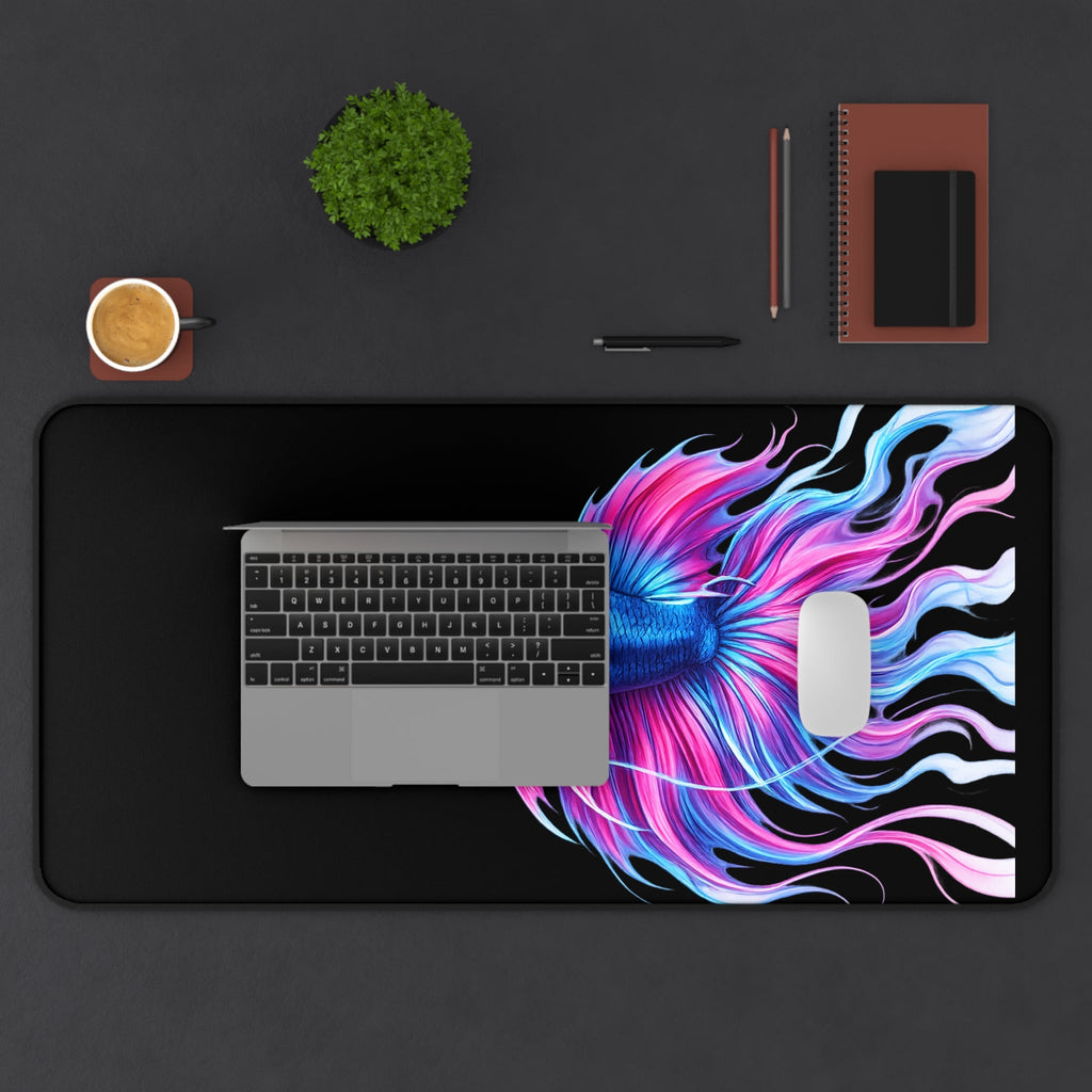 Electric Paint Betta Desk Mat