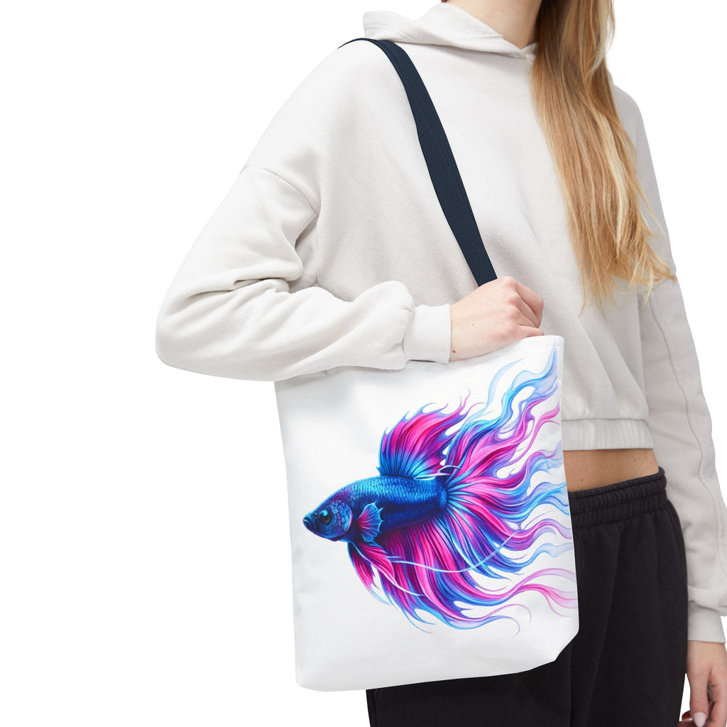 Electric Paint Betta Tote Bag