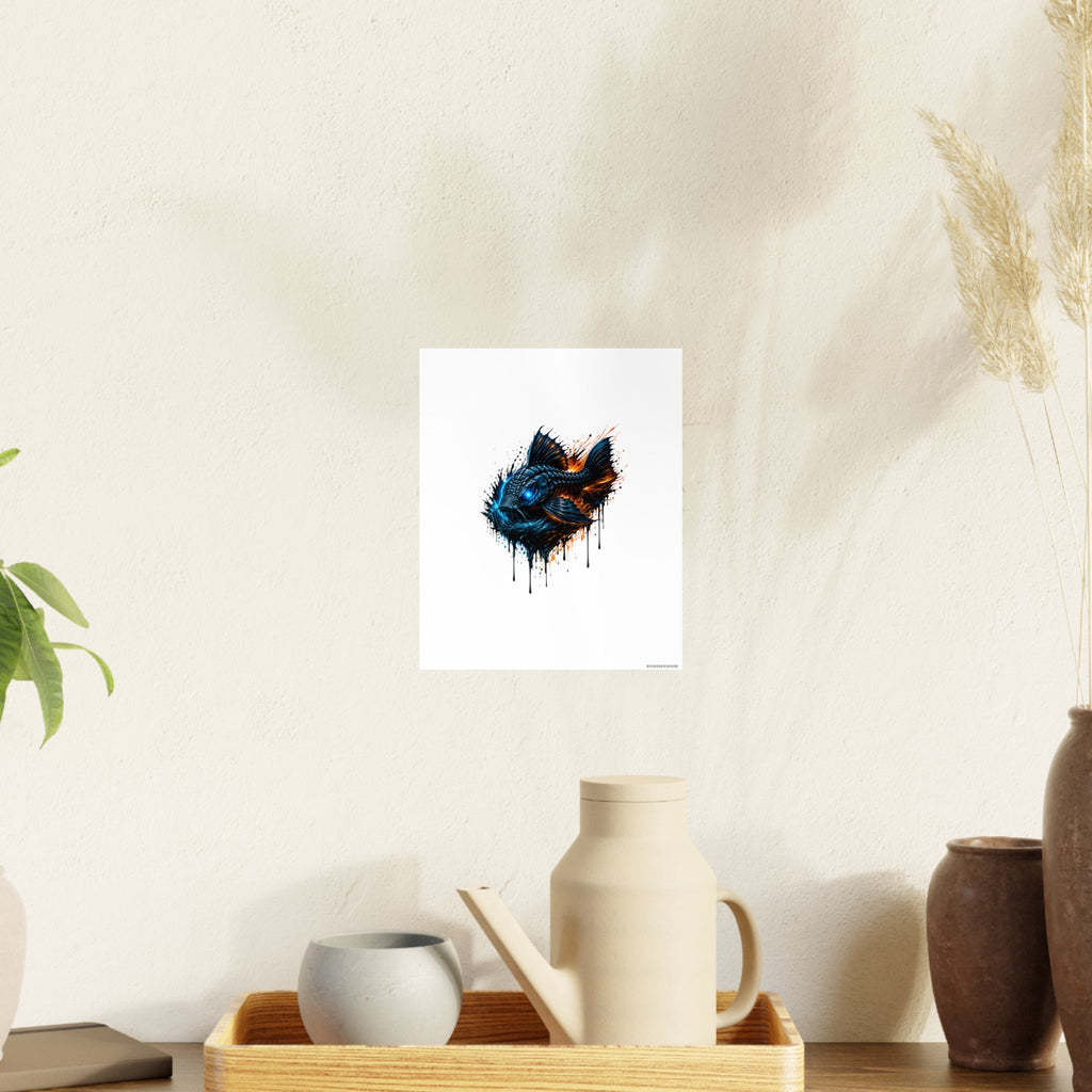 Armored Pleco L-185 – Premium Satin Photo Art Poster
