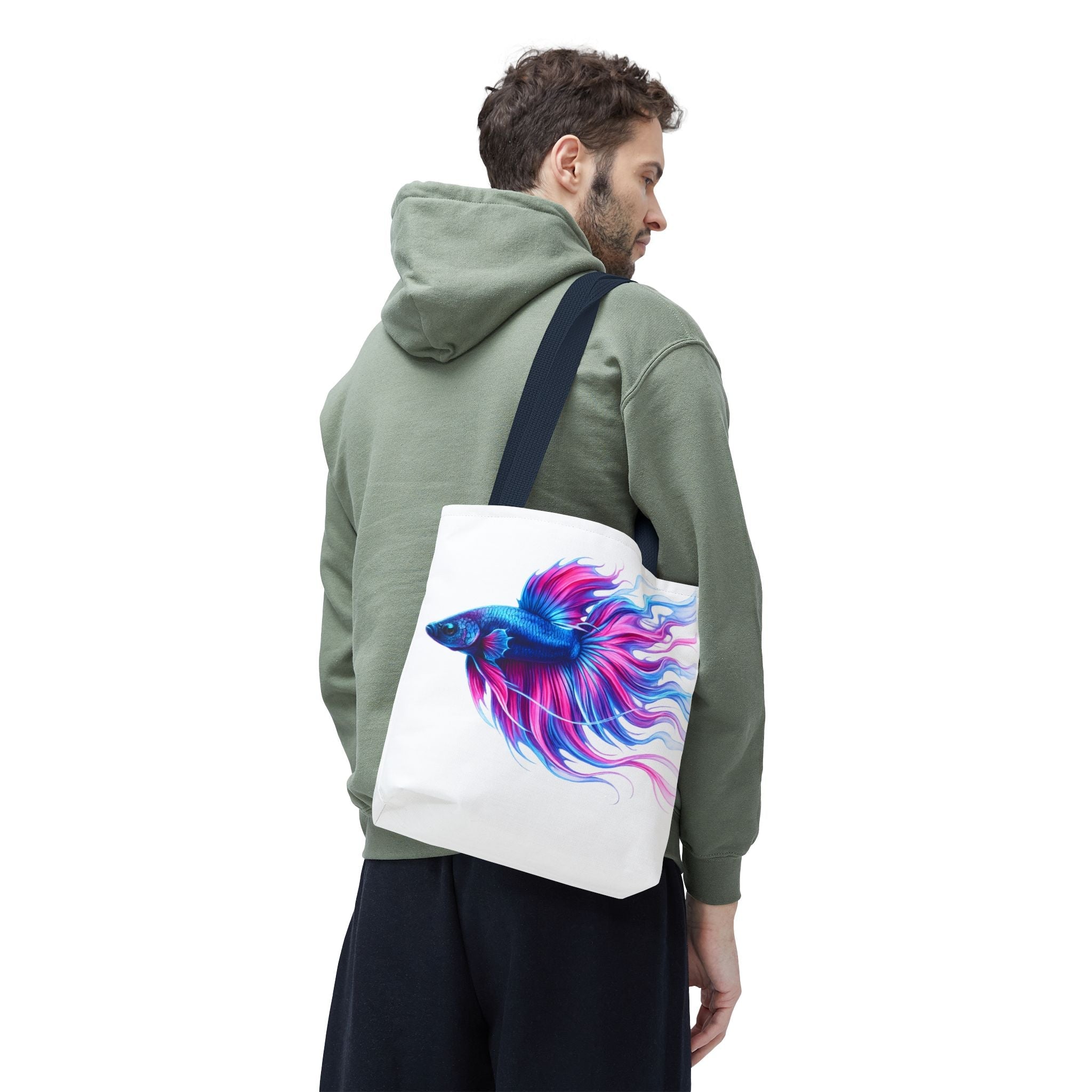 Electric Paint Betta Tote Bag