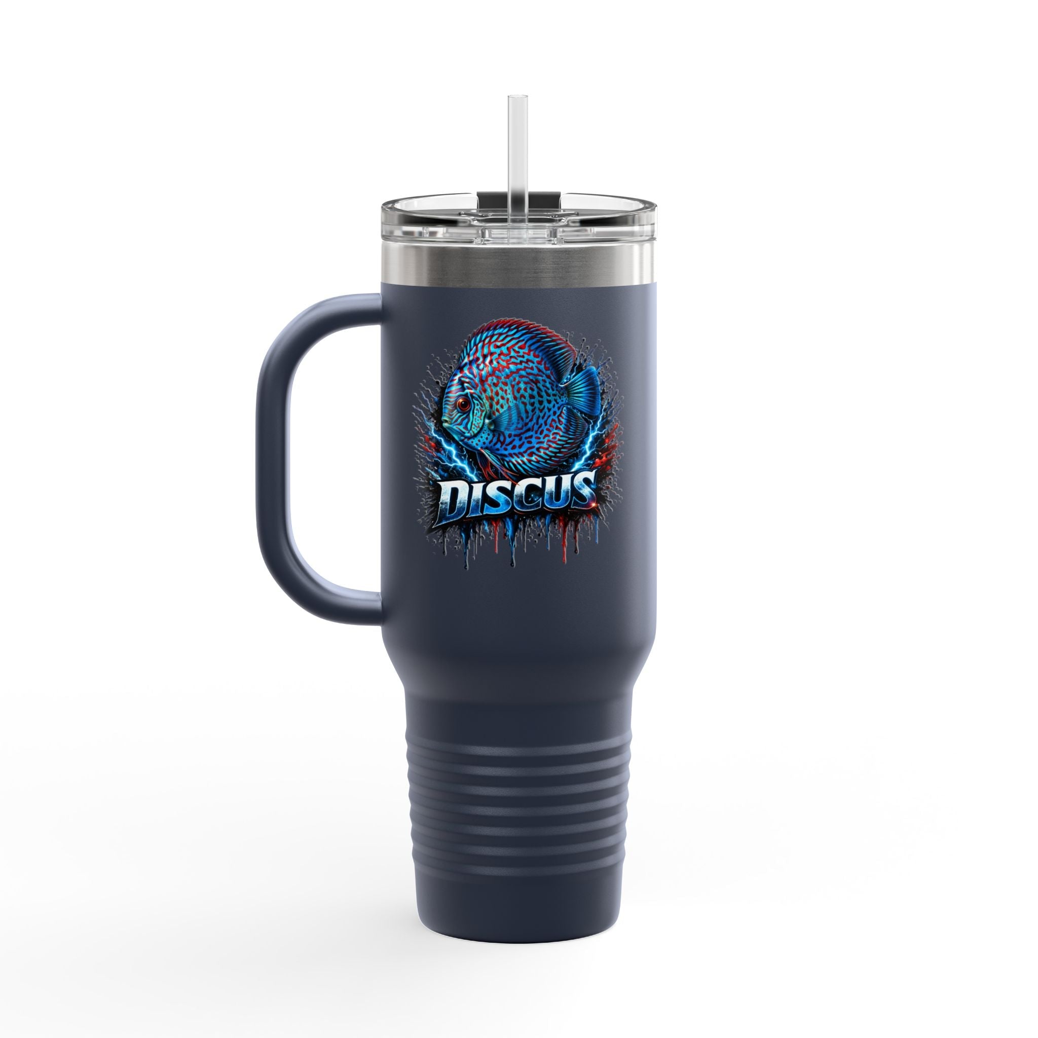 Electric Discus – 40oz Premium Insulated Travel Mug