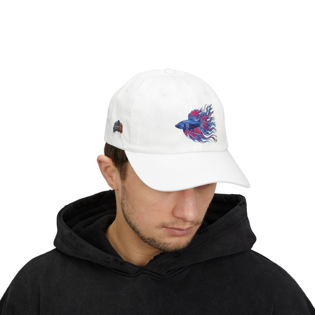 Electric Paint Betta Baseball Cap