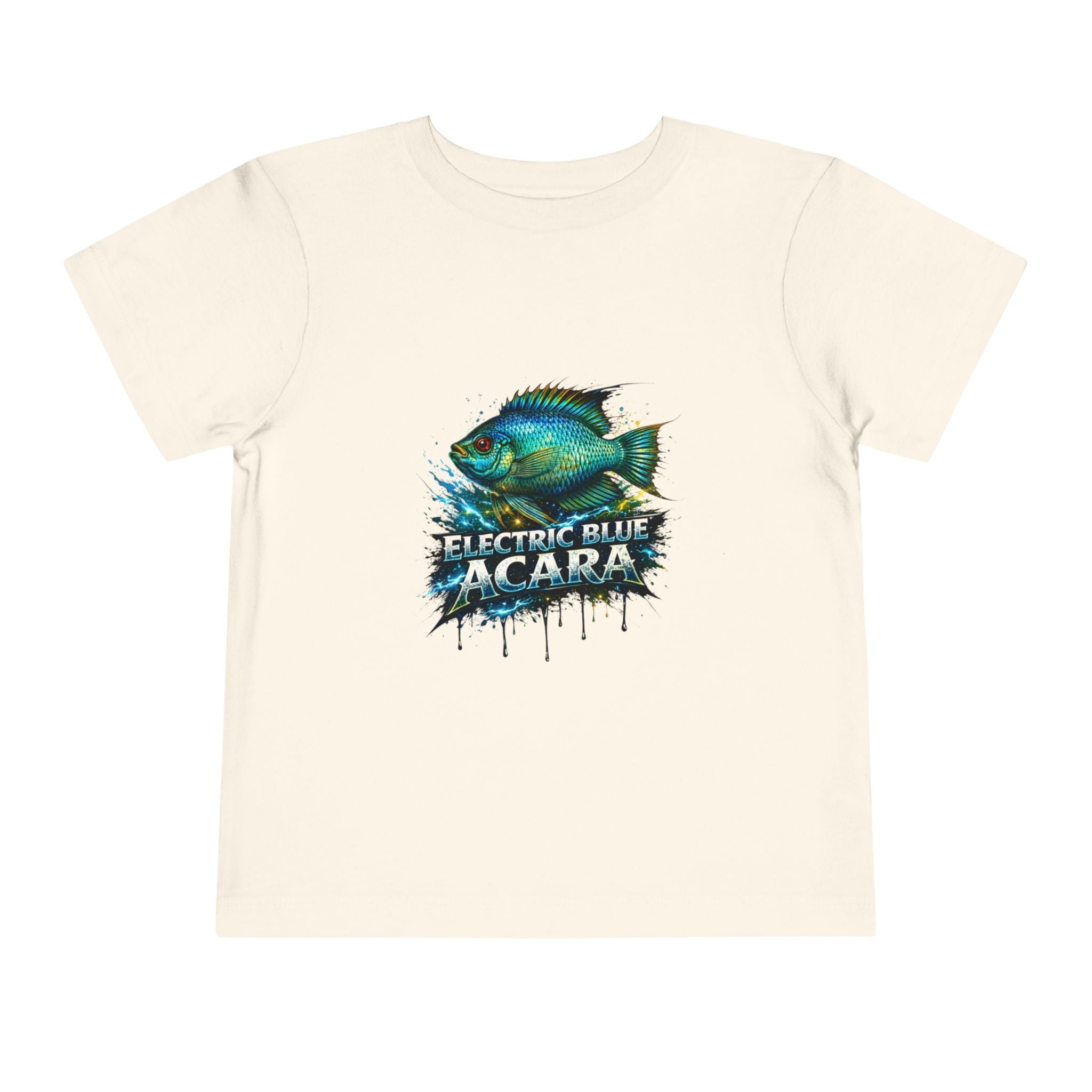 Electric Blue Acara – Toddler Graphic Tee