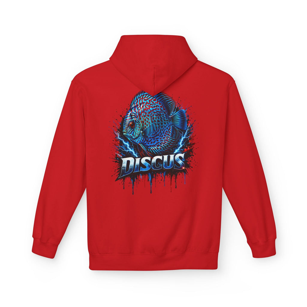Discus Fish Hoodie — Vibrant Aquarium Graphic Pullover
