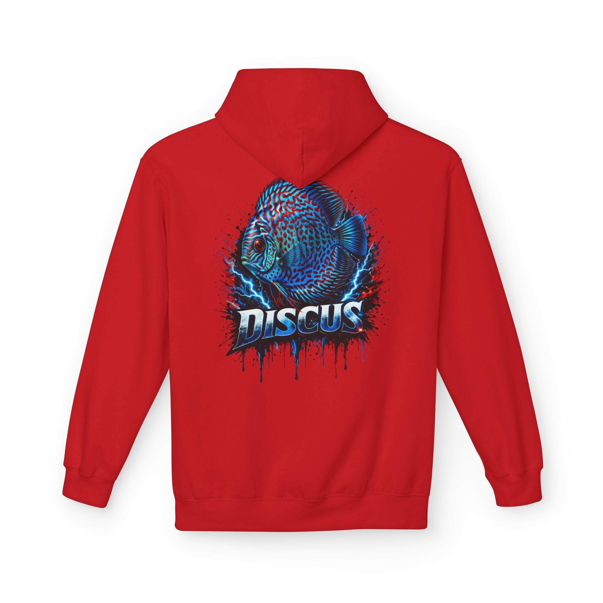 Discus Fish Hoodie — Vibrant Aquarium Graphic Pullover
