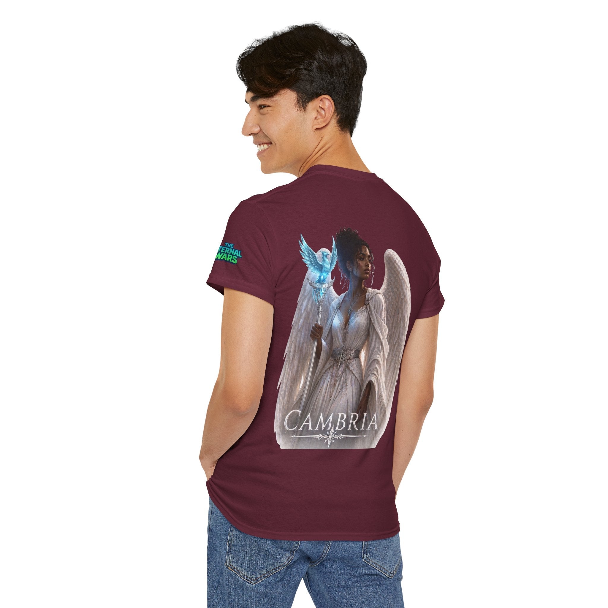 Cambria Winged Guardian Tee | The Eternal Wars
