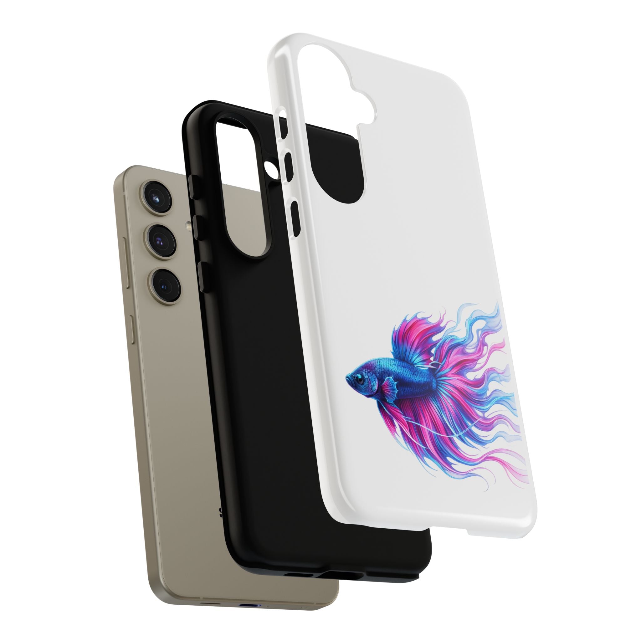 Electric Paint Betta Tough Phone Case