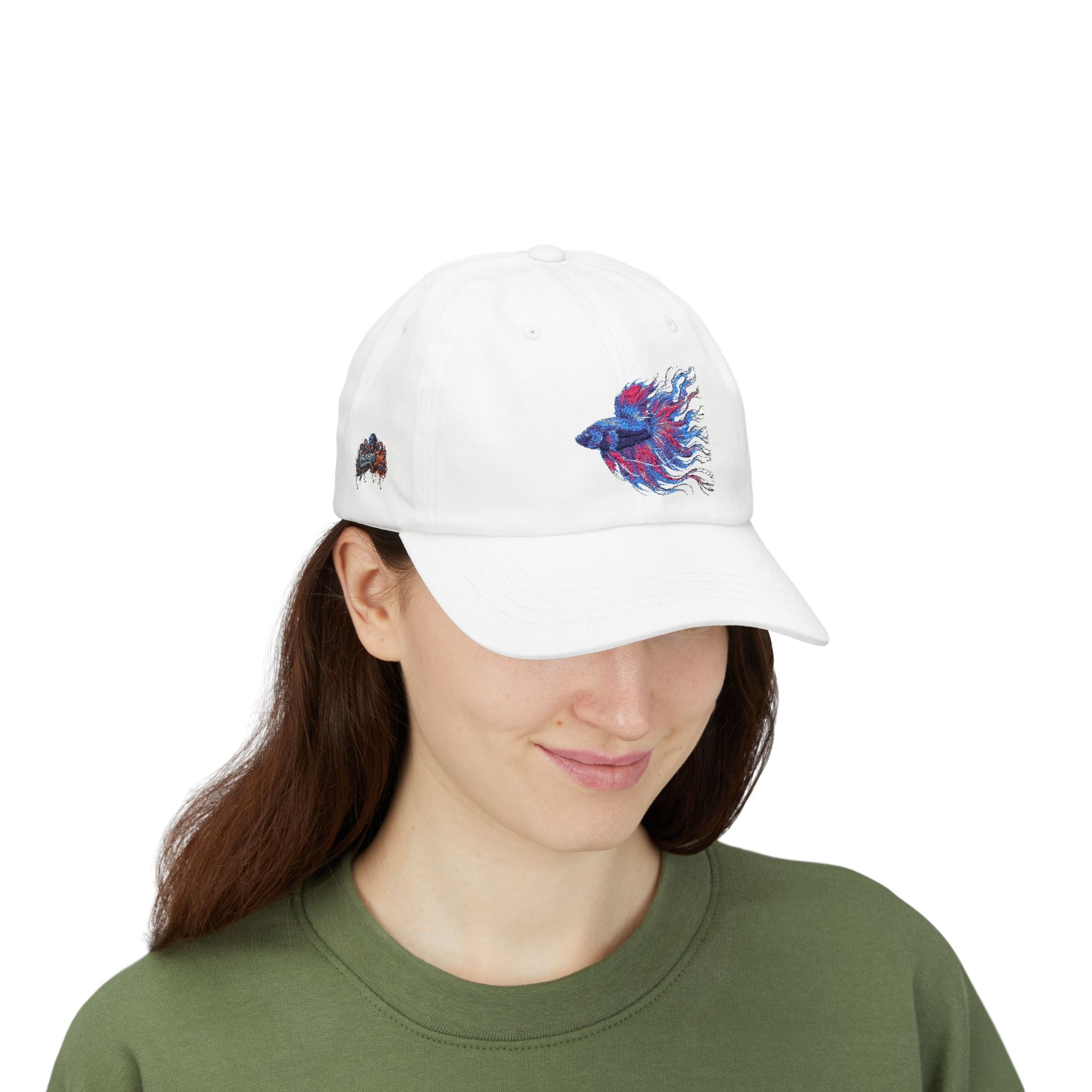 Electric Paint Betta Baseball Cap