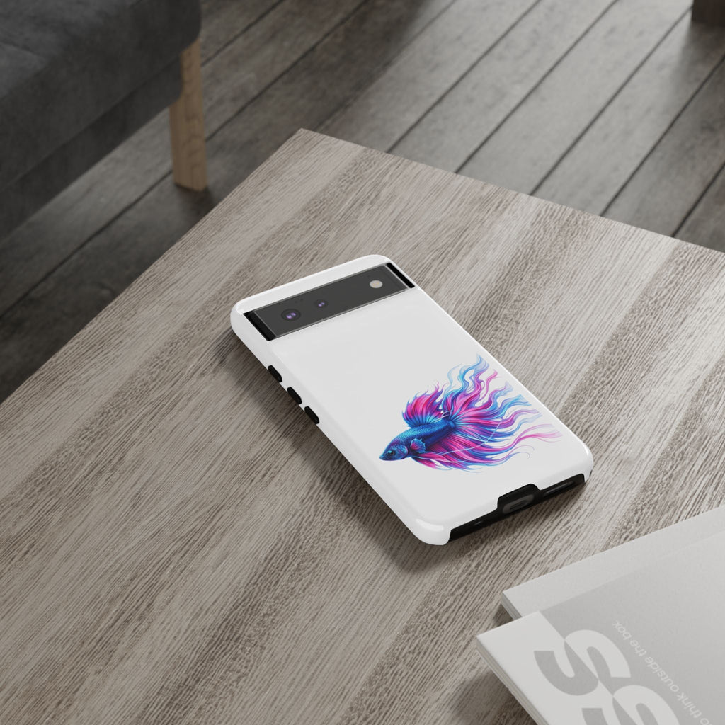 Electric Paint Betta Tough Phone Case