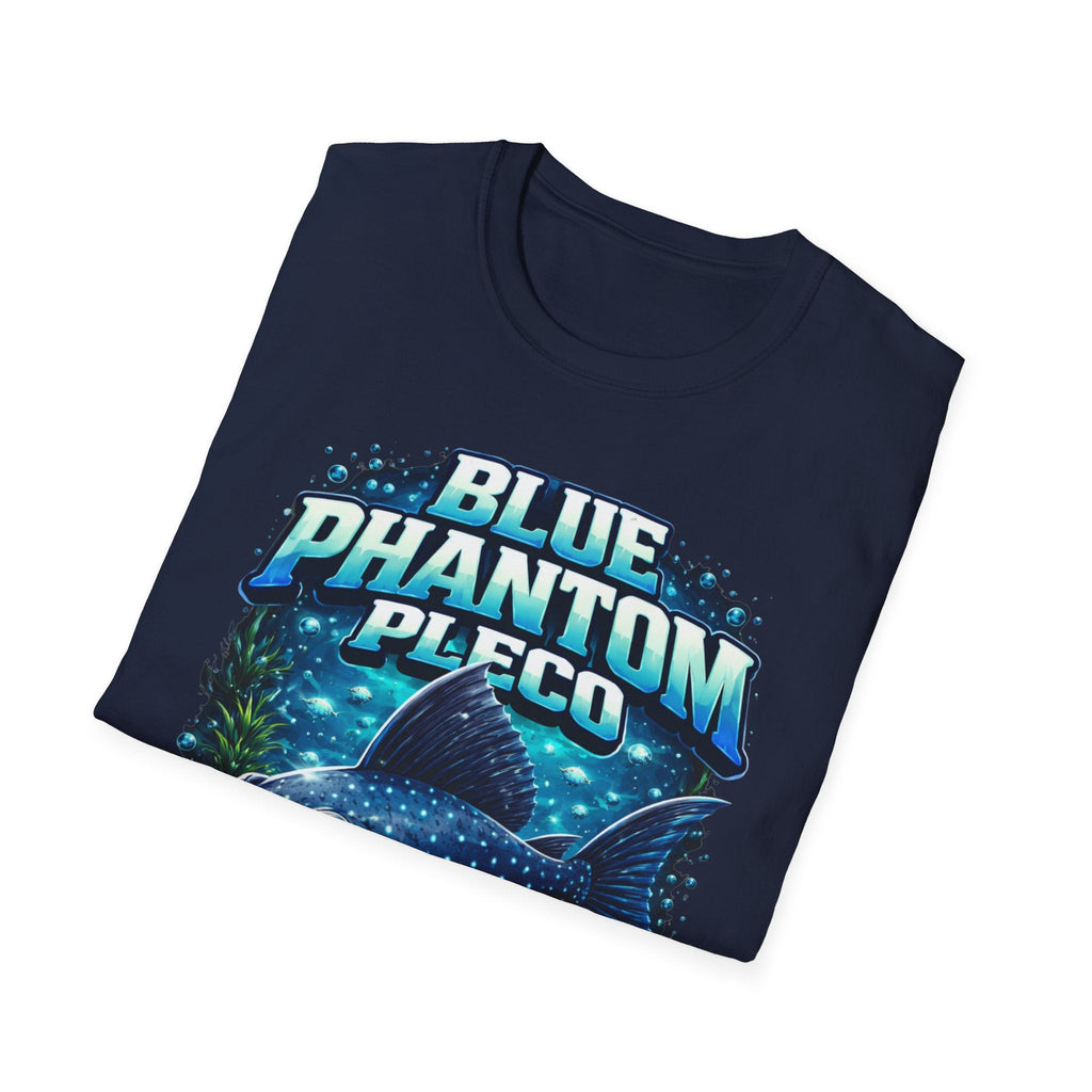 Blue Phantom Pleco T-Shirt — Graphic Aquarium Fish Tee