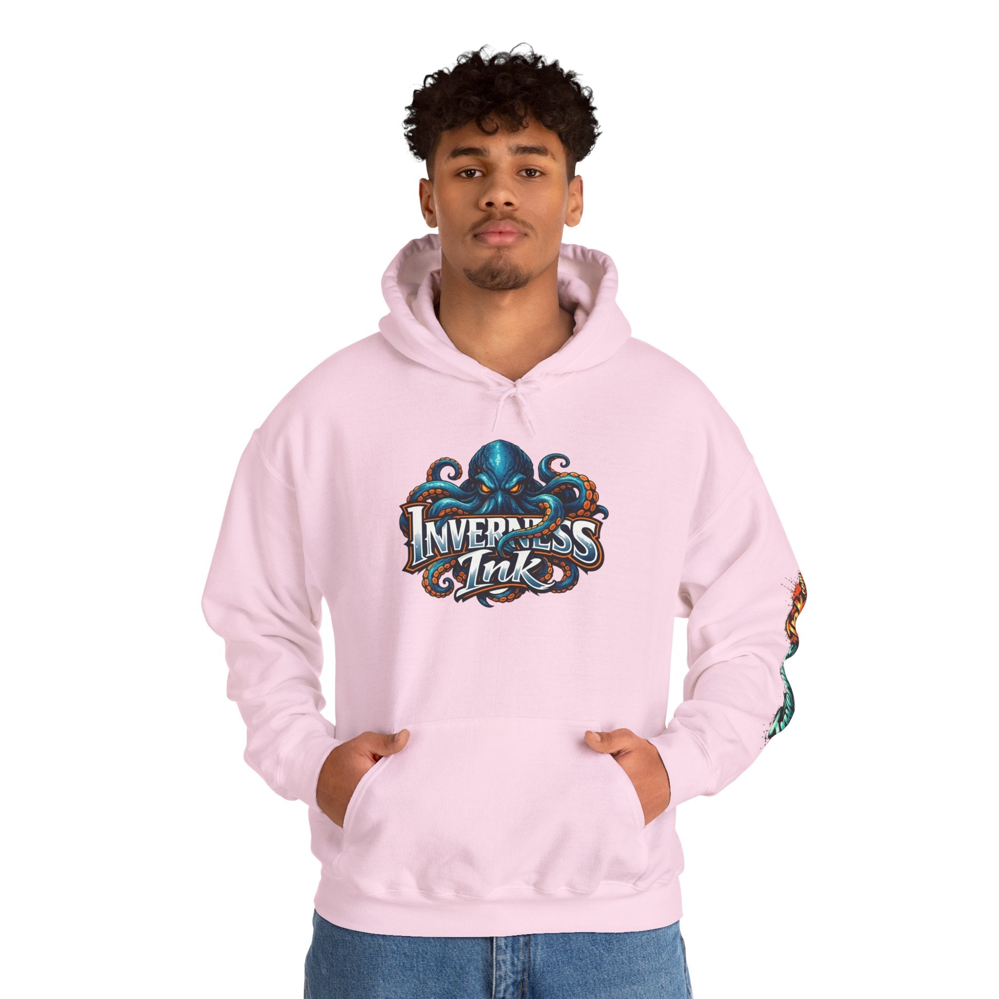 Electric Paint Betta — Artisan Series Hoodie — Inverness Ink Graphic Pullover