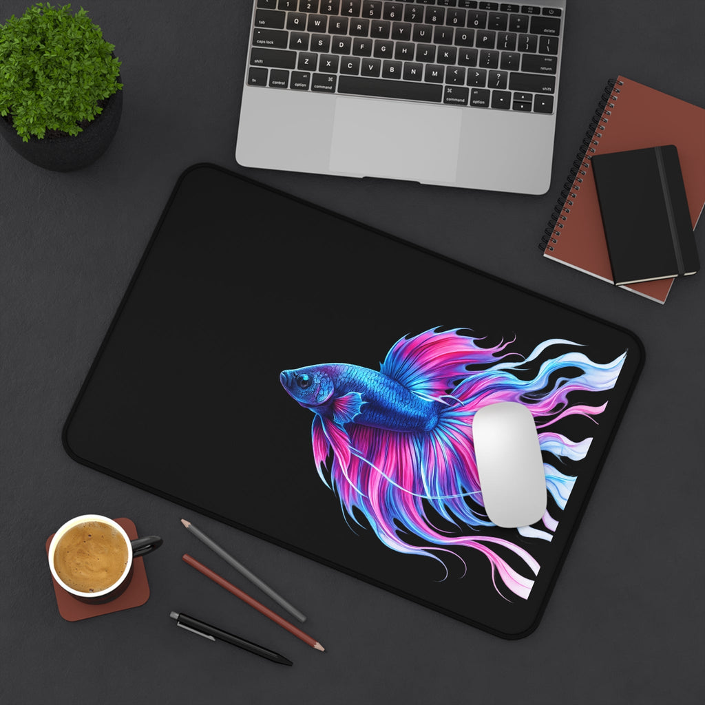 Electric Paint Betta Desk Mat