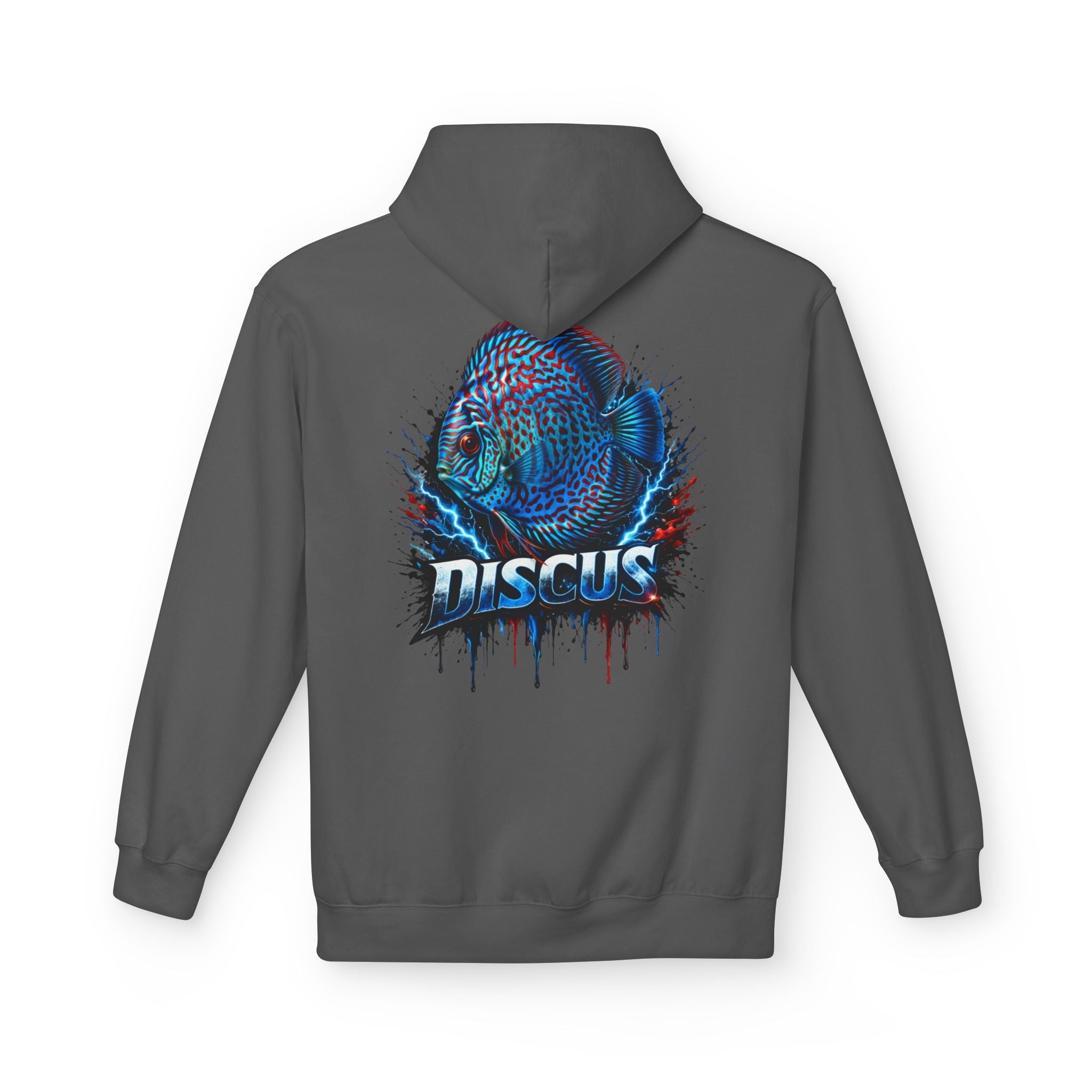 Discus Fish Hoodie — Vibrant Aquarium Graphic Pullover