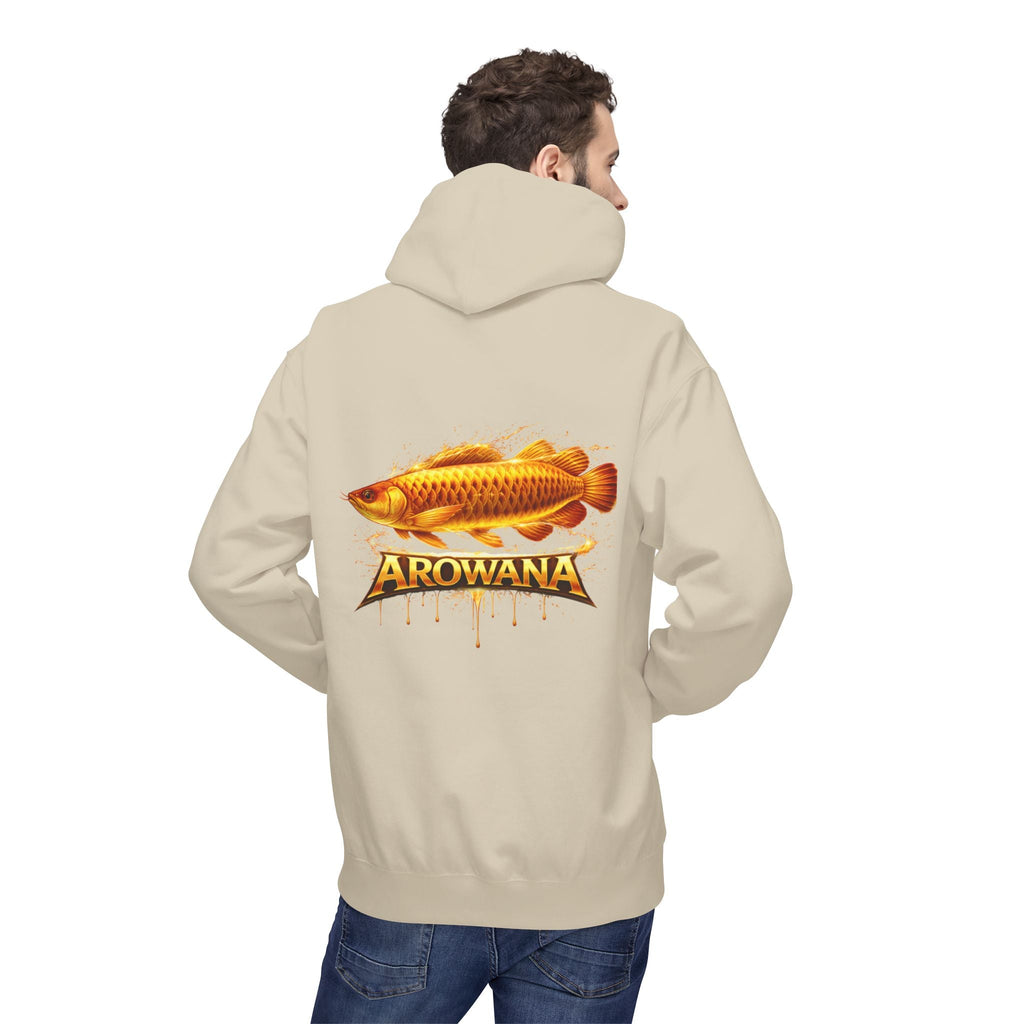 Arowana Fish Graphic Hoodie – Golden Arowana Design