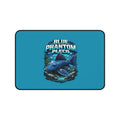 Blue Phantom Pleco Desk Mat — Aquarium Fish Gaming Mouse Pad