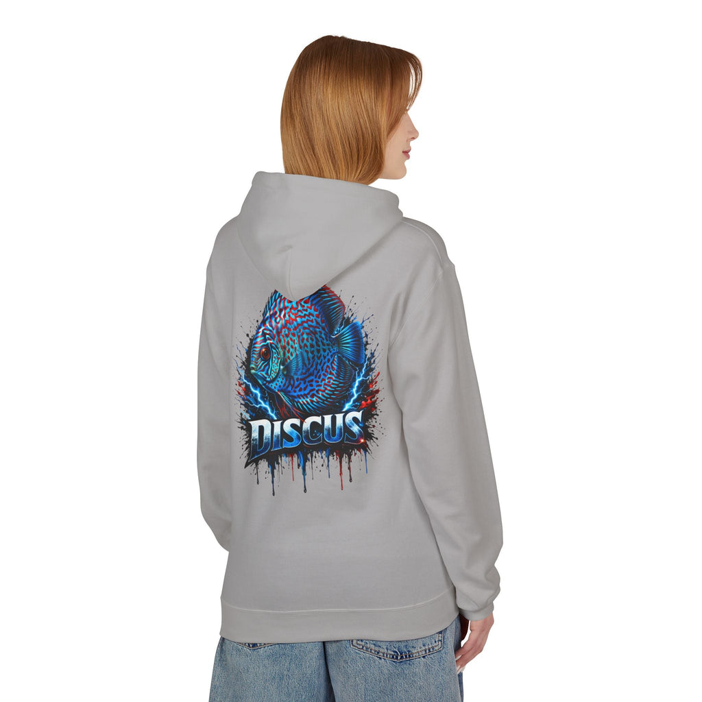 Discus Fish Hoodie — Vibrant Aquarium Graphic Pullover