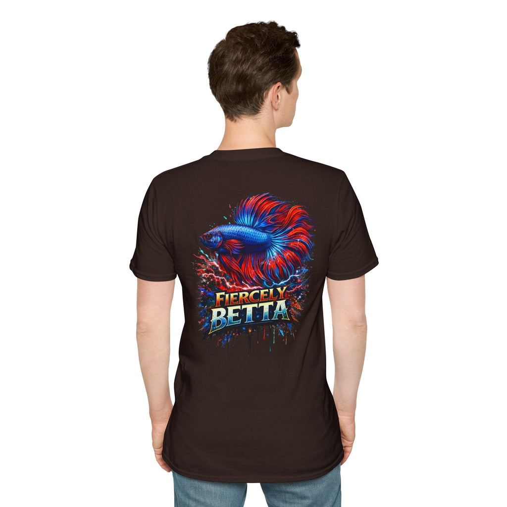 Fiercely Betta T-Shirt — Colorful Betta Fish Graphic Tee
