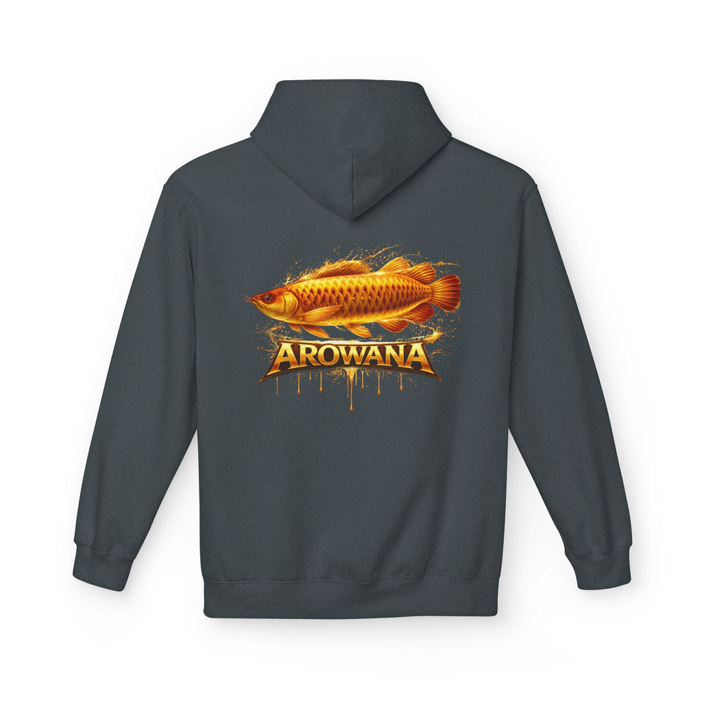 Arowana Fish Graphic Hoodie – Golden Arowana Design