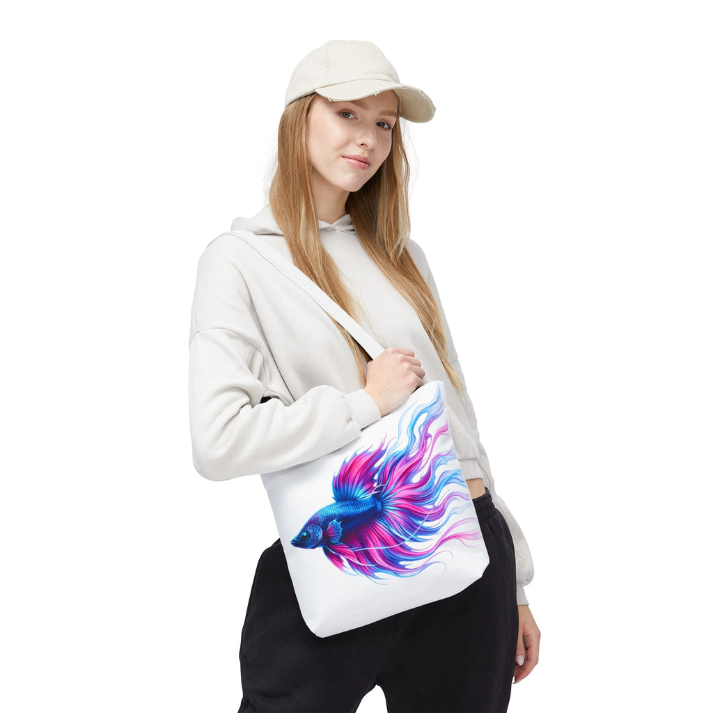 Electric Paint Betta Tote Bag