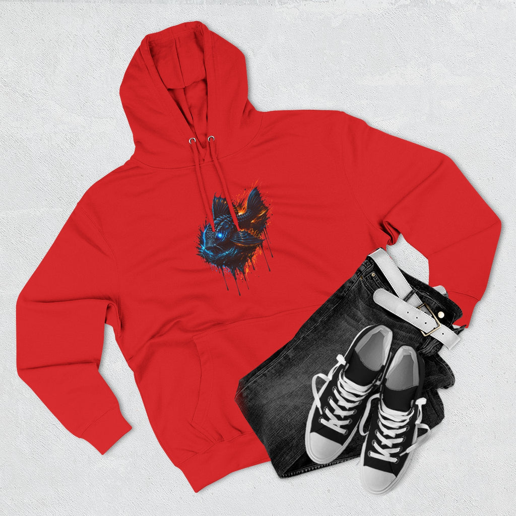 Armored Pleco L-185 – Premium Fleece Hooded Sweatshirt