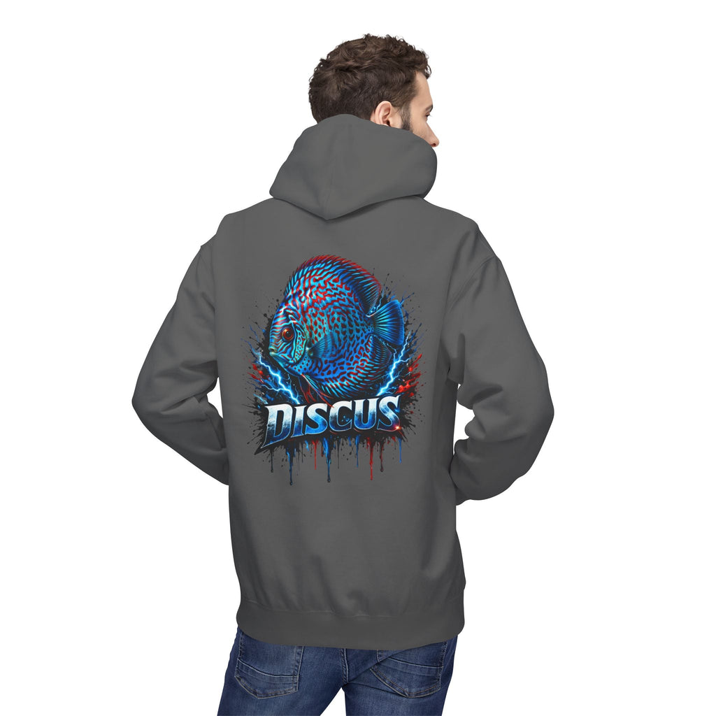 Discus Fish Hoodie — Vibrant Aquarium Graphic Pullover