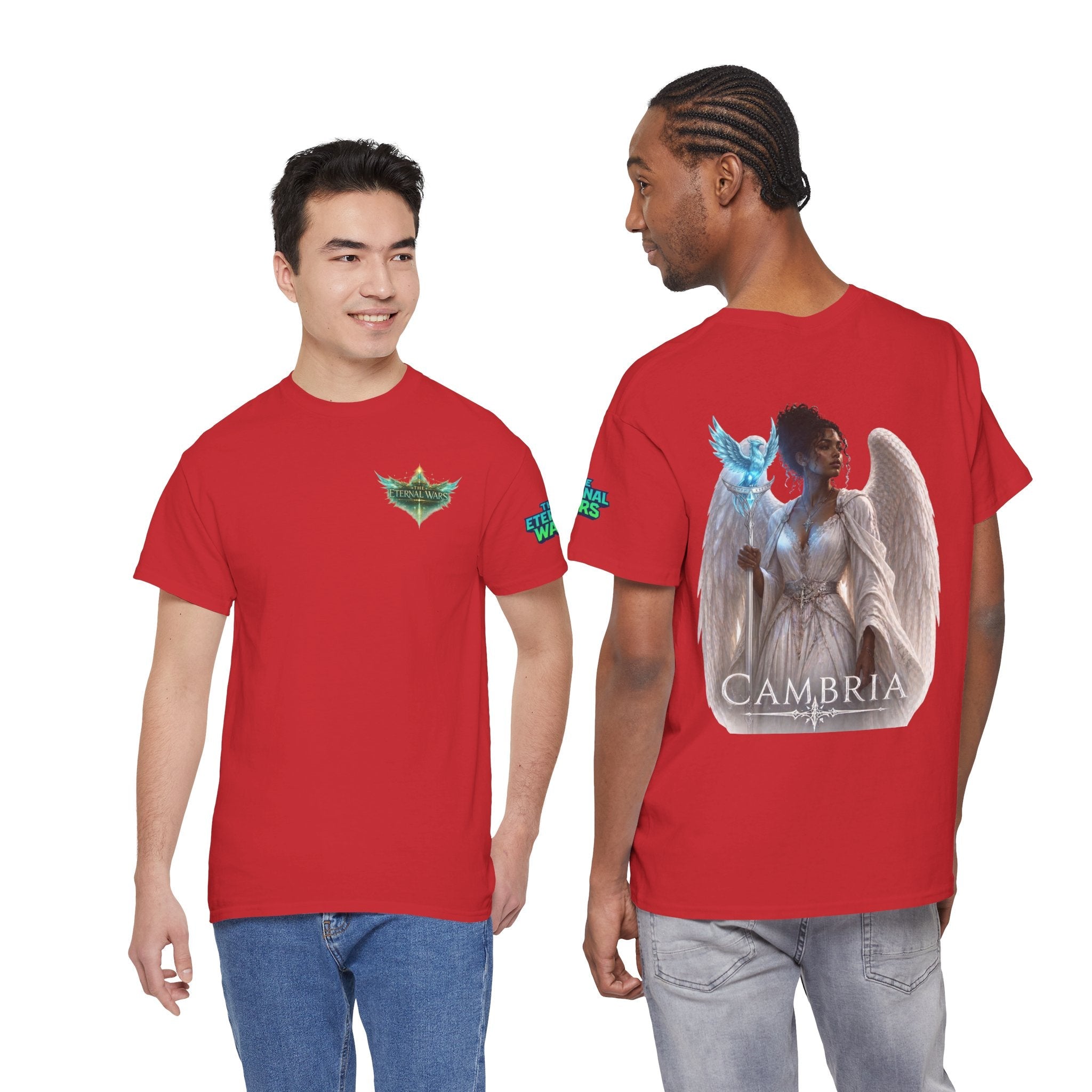 Cambria Winged Guardian Tee | The Eternal Wars