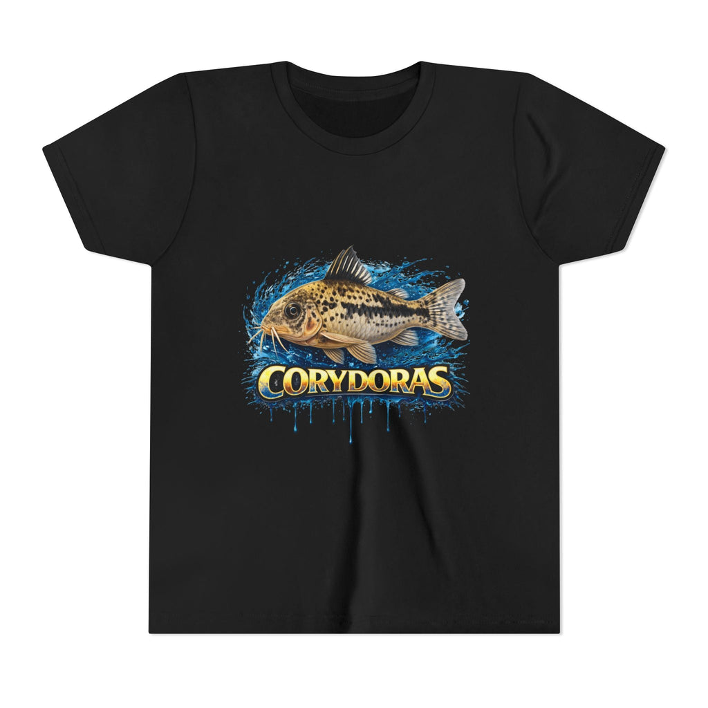 Corydoras Fish Youth Tee – Cute Aquarium Catfish Graphic Shirt