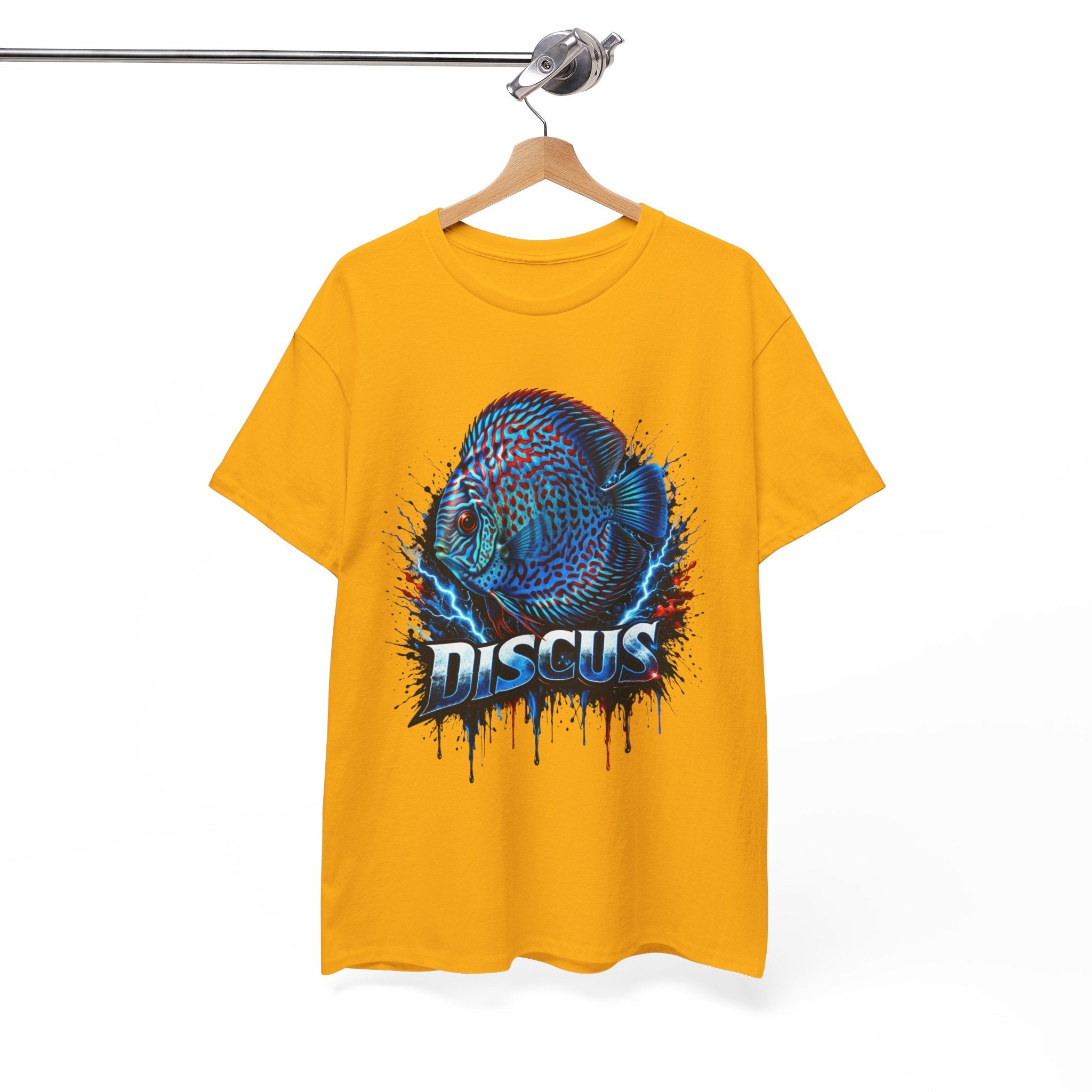 Discus Fish Graphic Tee - Vibrant Aquarium Fish Shirt