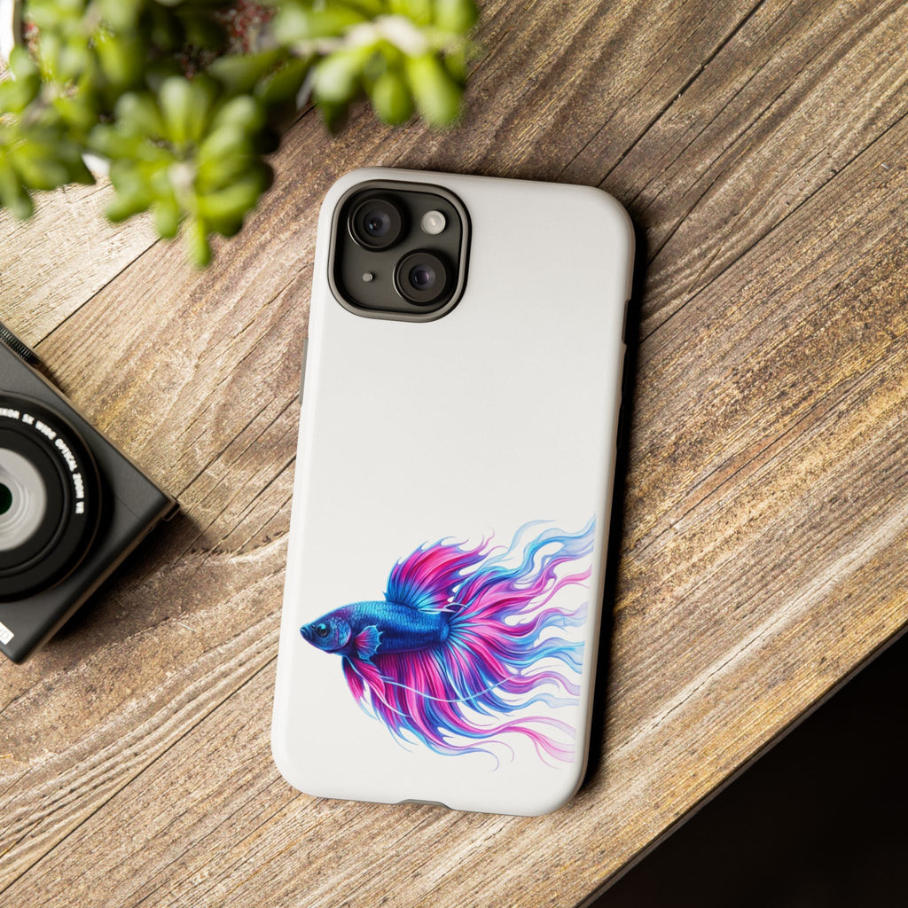 Electric Paint Betta Tough Phone Case