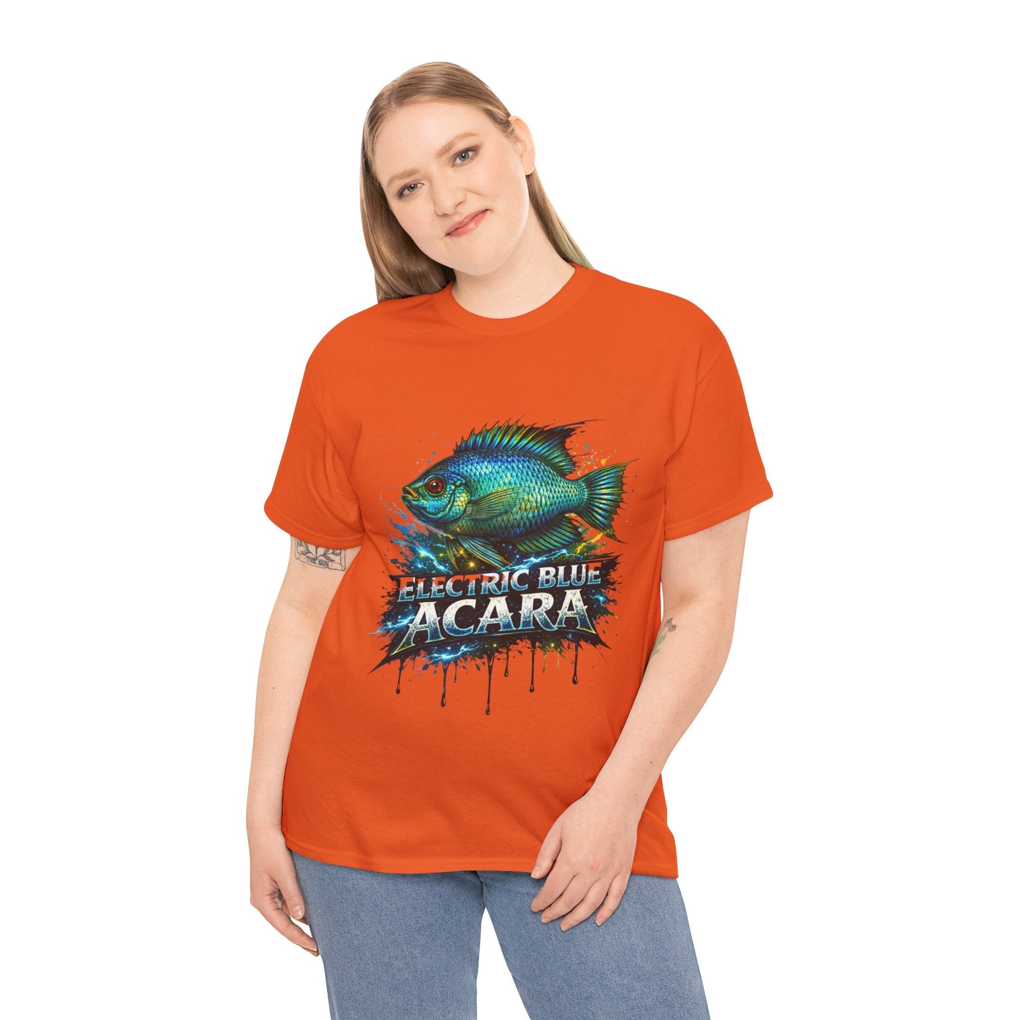 Electric Blue Acara – Premium Graphic Tee