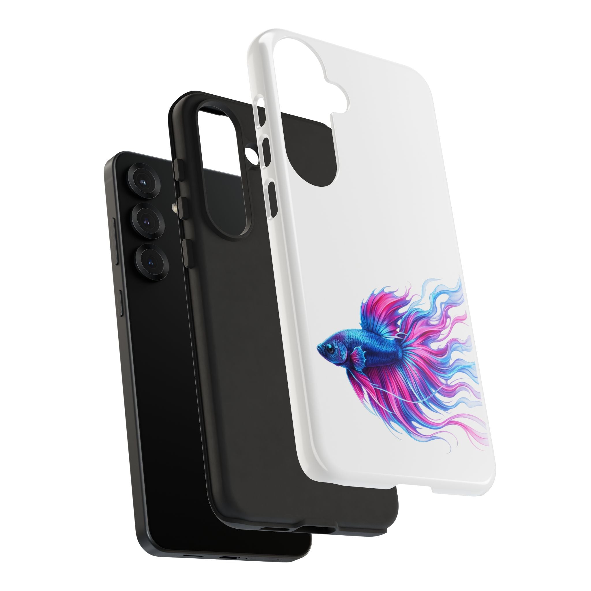 Electric Paint Betta Tough Phone Case
