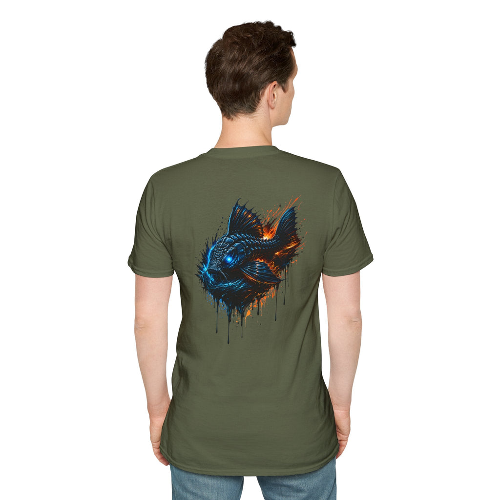 L-185 Xingu Spiny Monster Pleco — Premium Graphic T-Shirt