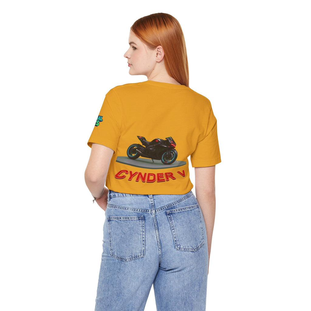 Cynder V Motorcycle Tee | The Eternal Wars