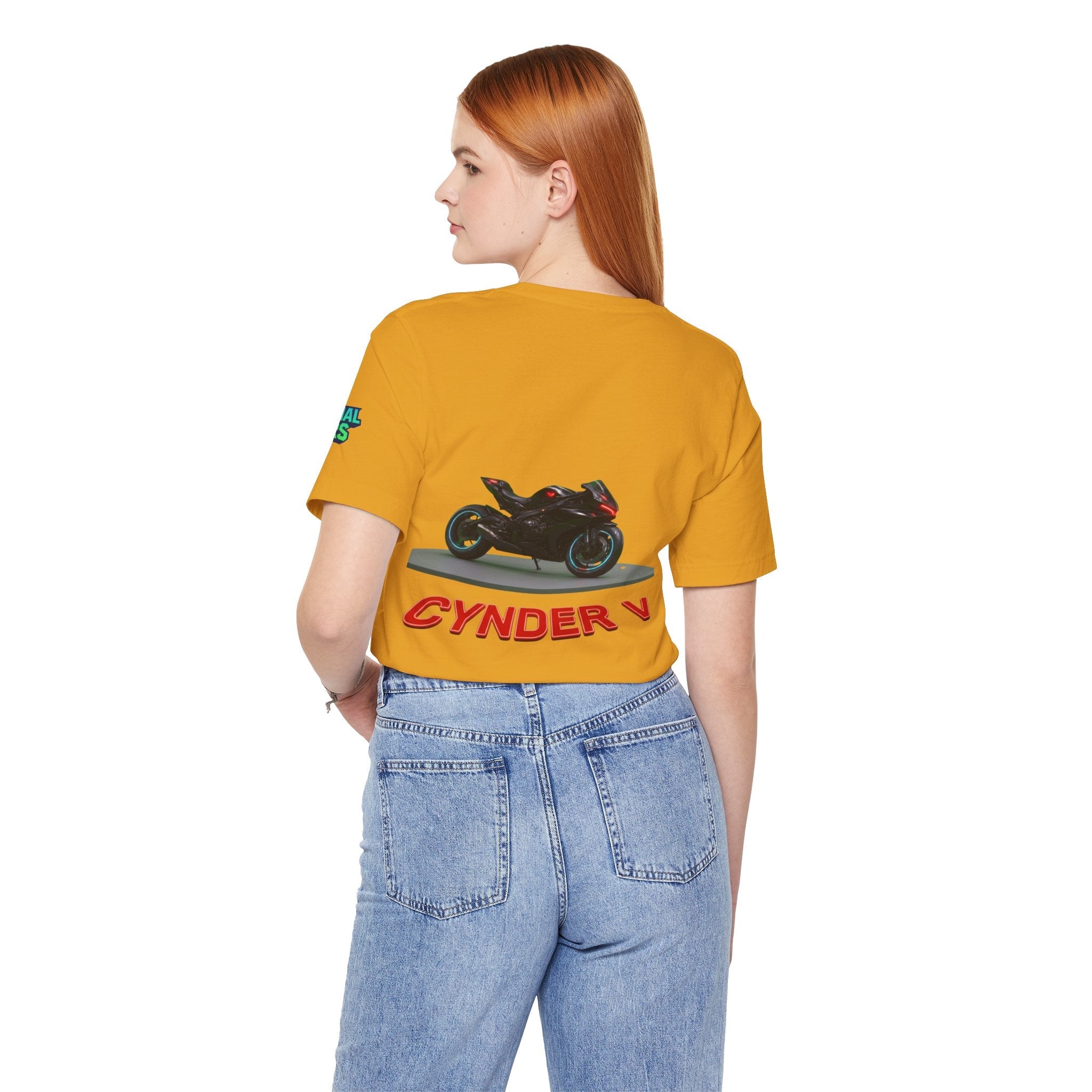 Cynder V Motorcycle Tee | The Eternal Wars
