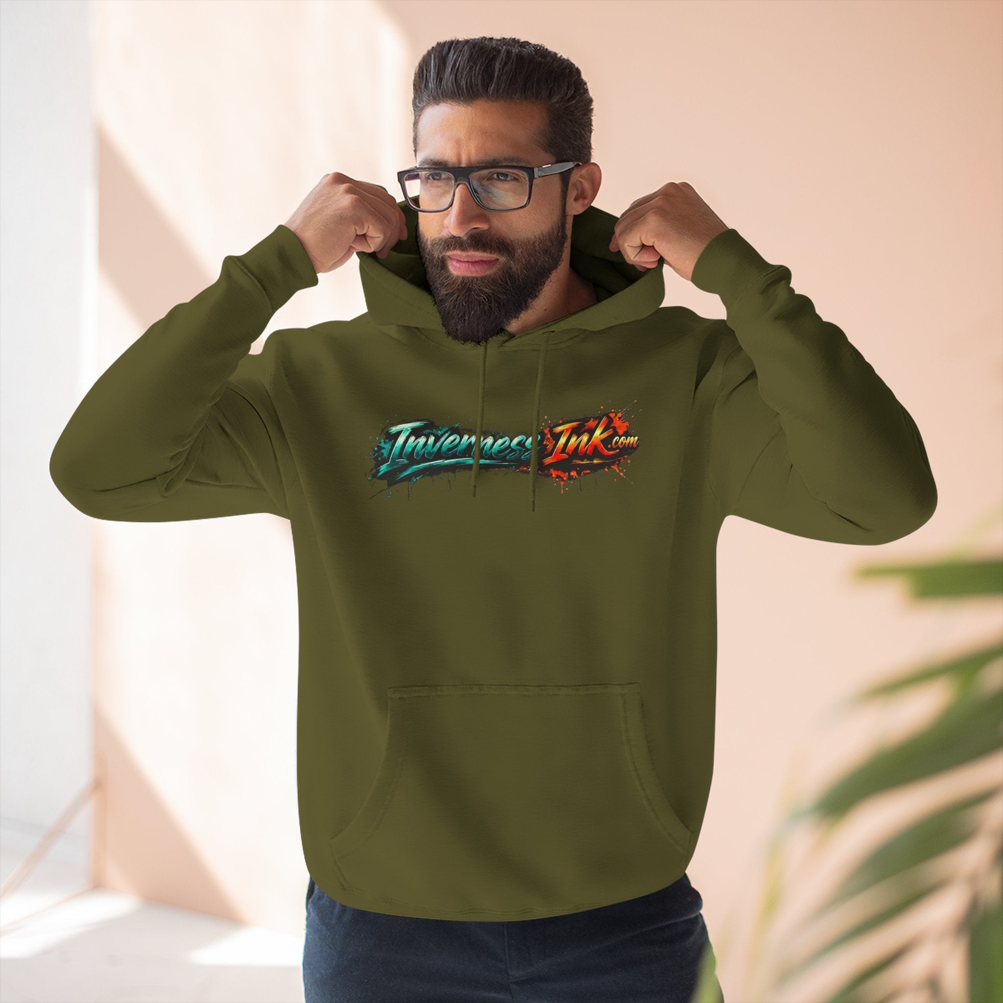 L-185 Xingu Spiny Monster Pleco — Urban Mural Hoodie