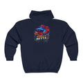 Fiercely Betta – Premium "Neon Flare" Zip-Up Hoodie
