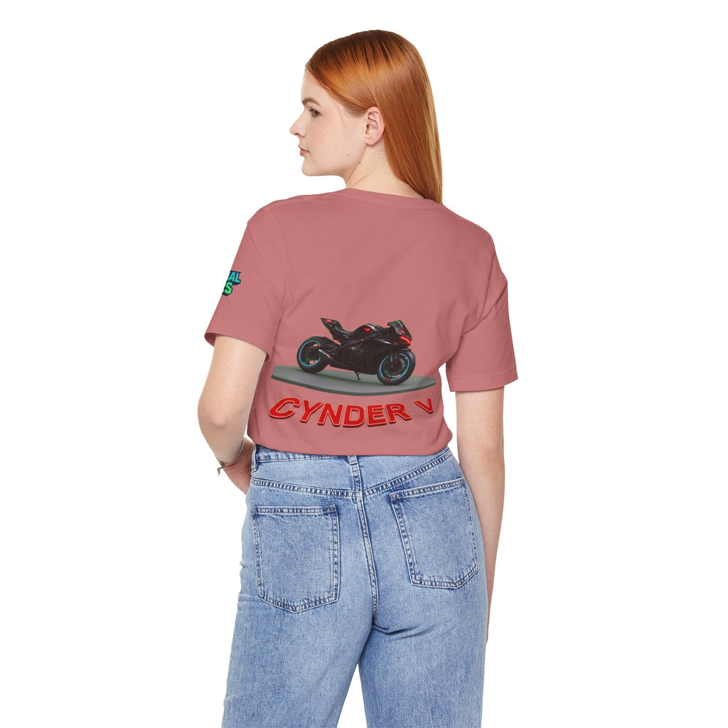 Cynder V Motorcycle Tee | The Eternal Wars