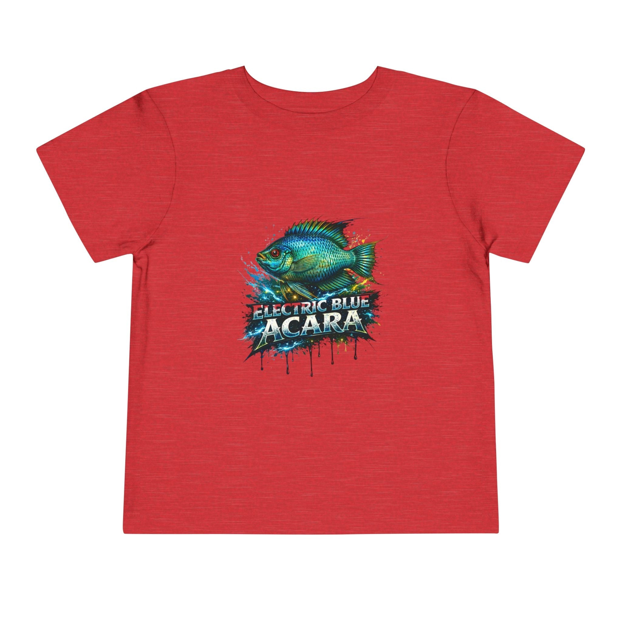 Electric Blue Acara – Toddler Graphic Tee
