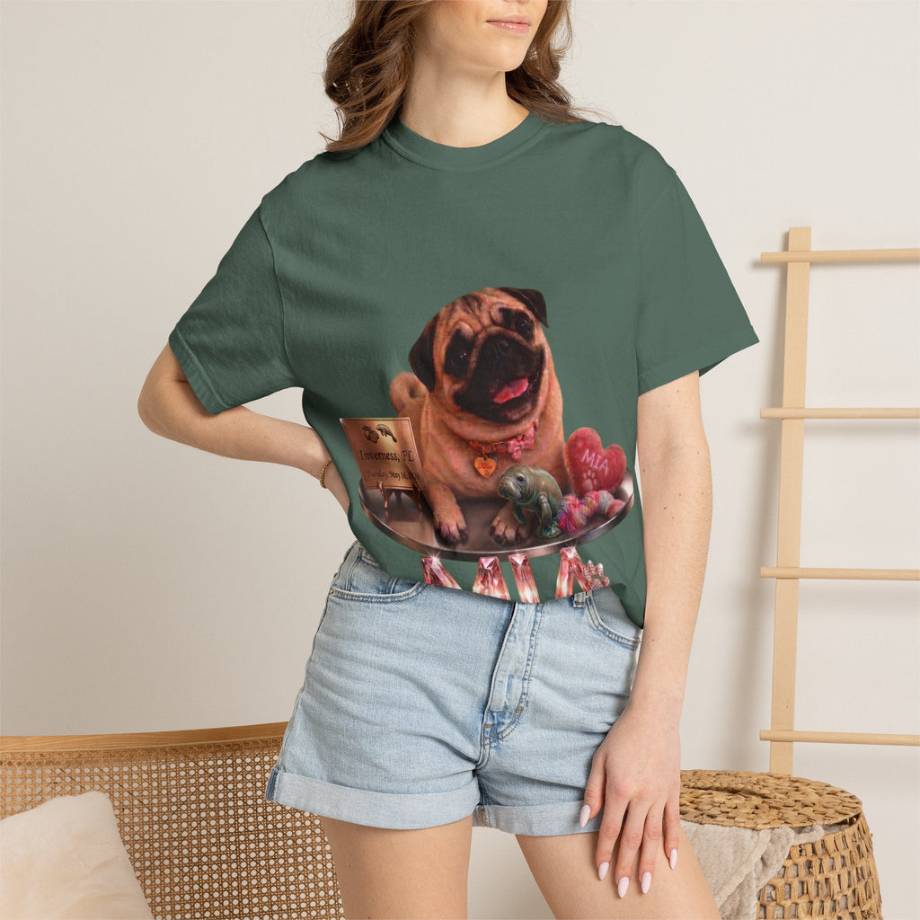Mia Vintage Portrait Tee | Pug Life