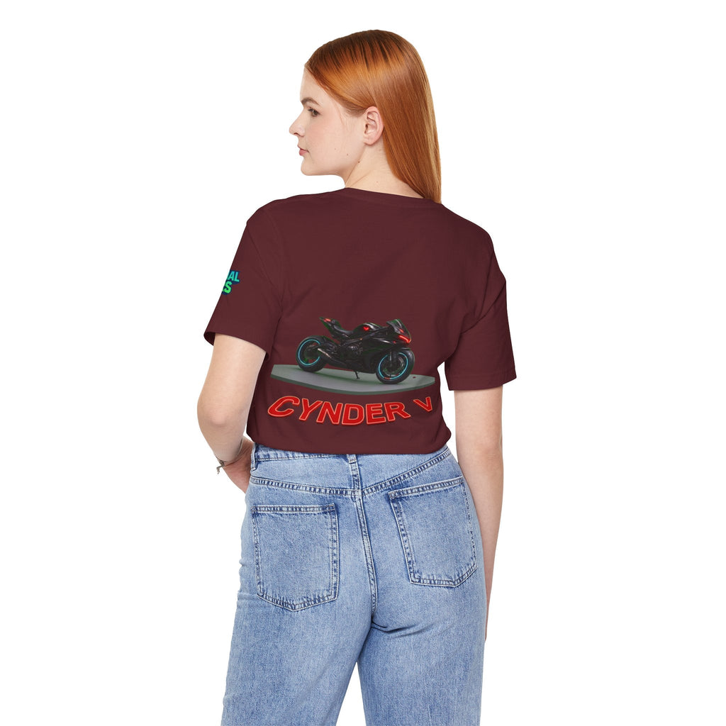 Cynder V Motorcycle Tee | The Eternal Wars