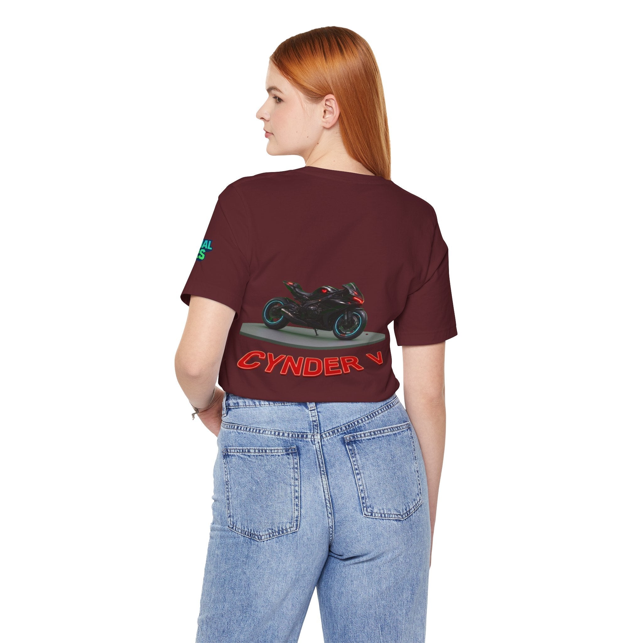 Cynder V Motorcycle Tee | The Eternal Wars