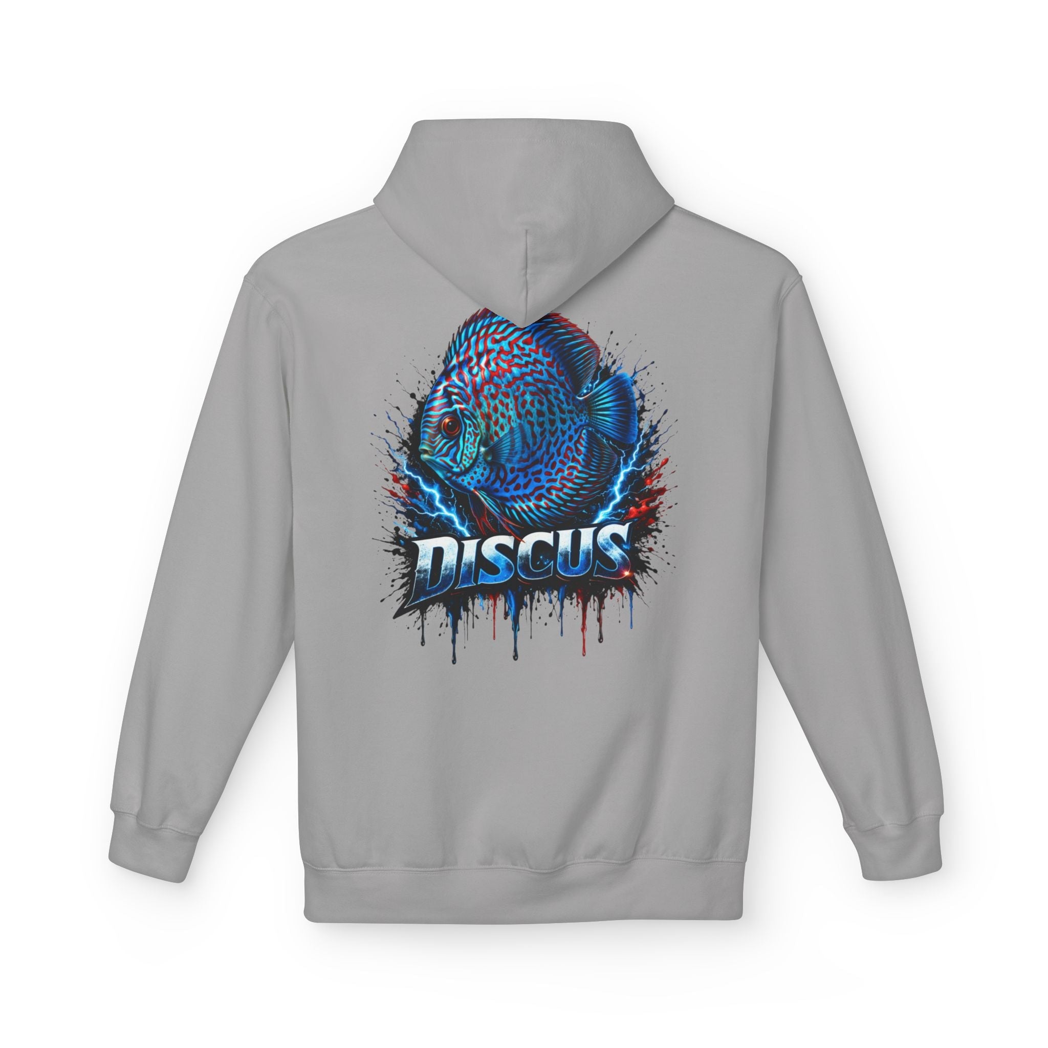 Discus Fish Hoodie — Vibrant Aquarium Graphic Pullover