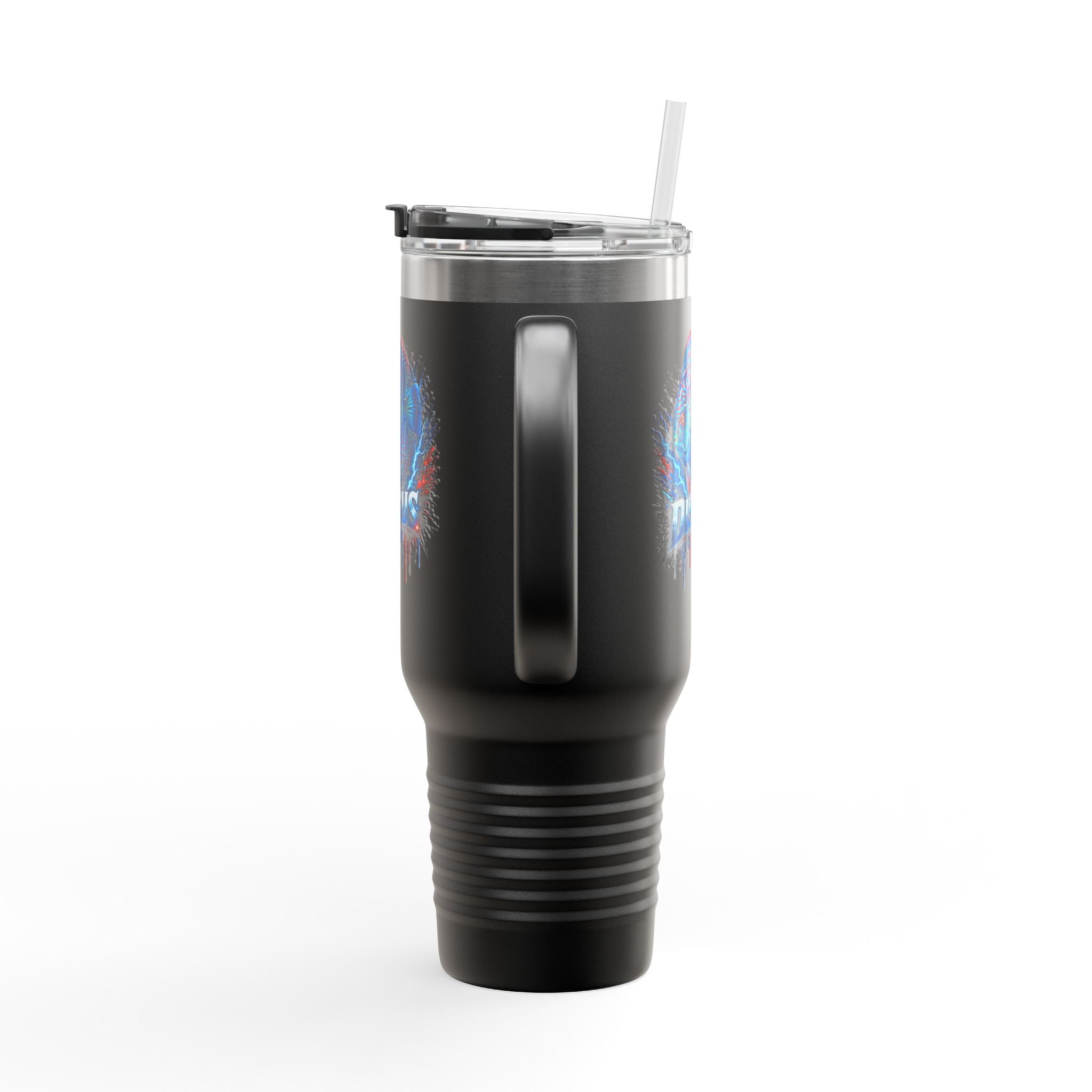 Electric Discus – 40oz Premium Insulated Travel Mug