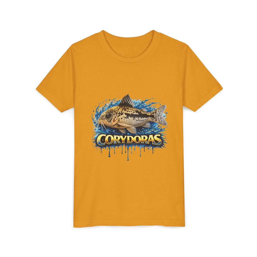 Corydoras Fish Youth Tee – Cute Aquarium Catfish Graphic Shirt