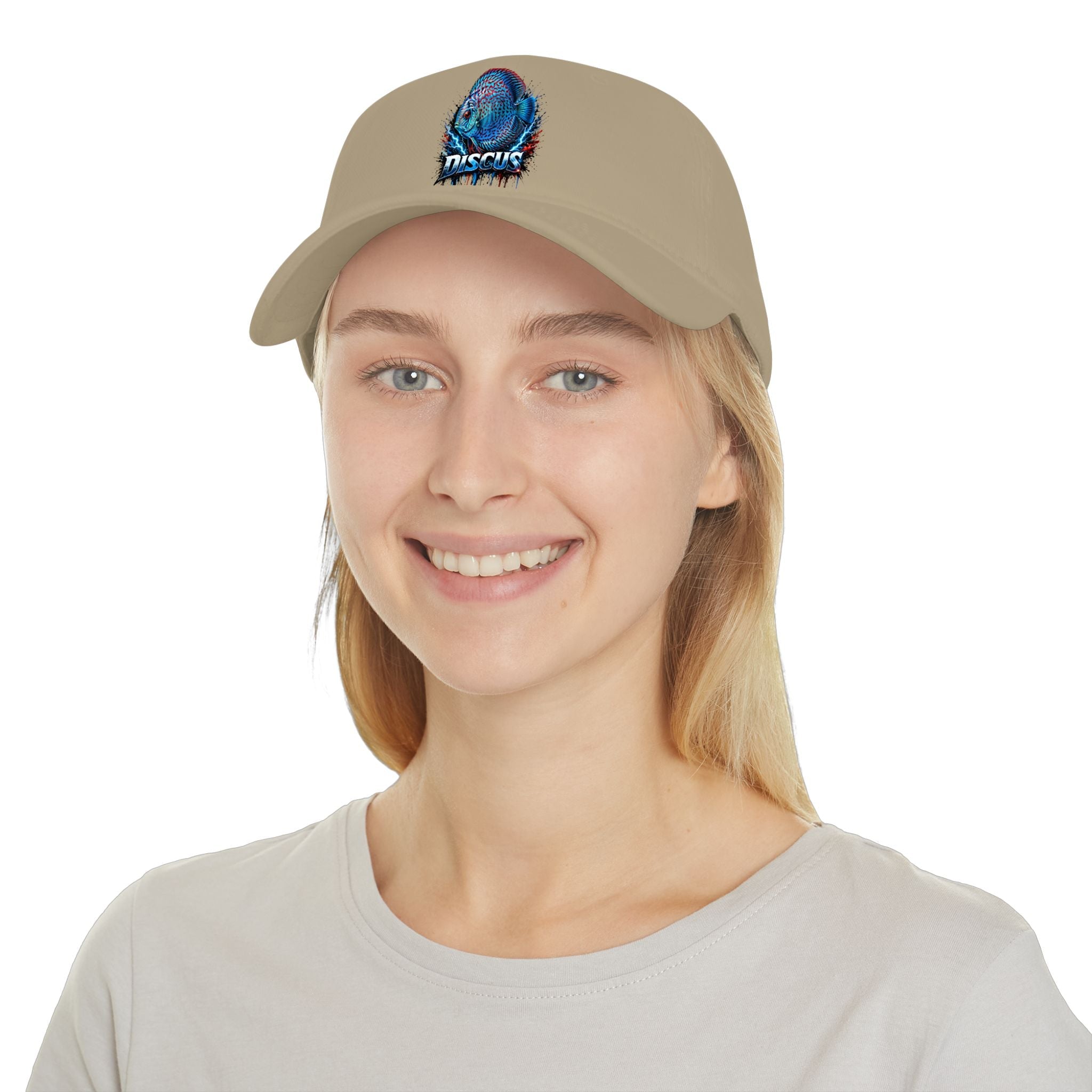 Discus Fish Low Profile Baseball Cap – Aquatic Hat