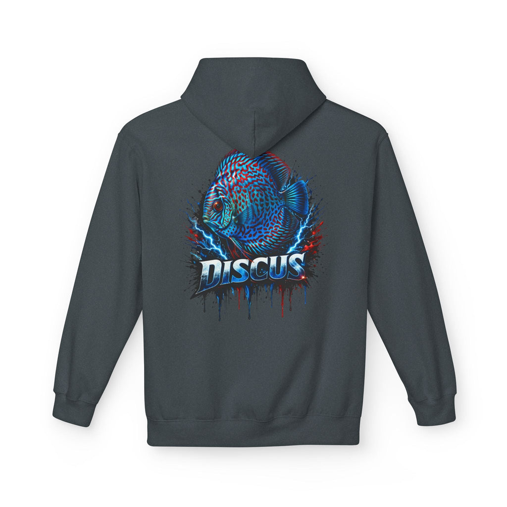 Discus Fish Hoodie — Vibrant Aquarium Graphic Pullover