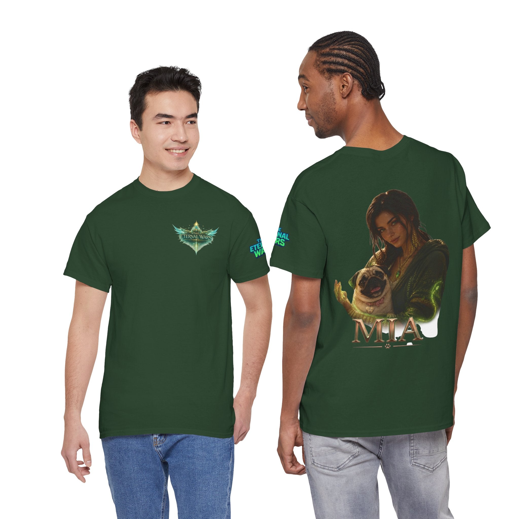 Lilianna & Mia Emerald Aura Tee | The Eternal Wars